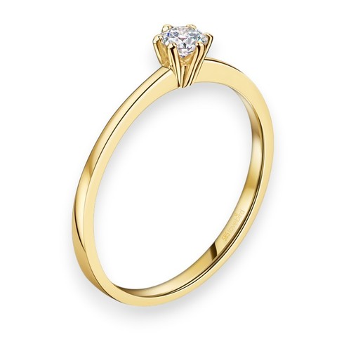 Lovebird ring 20ct brillant - ring, 0,20ct
