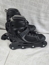 Oxelo Decathlon Erwachsene Inline Fitness Skates FIT100 UK 5,5 EU 39 schwarz/silber