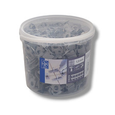 400 Nivelliersystem Zuglaschen Fliesen 1,5 mm Verlegehilfe Laschen Clips