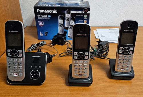 Panasonic tg6863 trio - panasonic, kx-tg6863