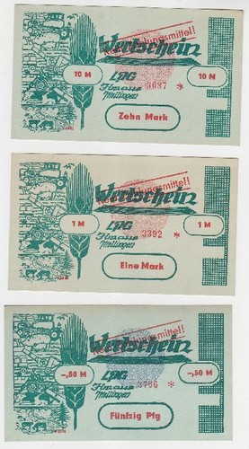 1 mark banknote ddr - 0,5,