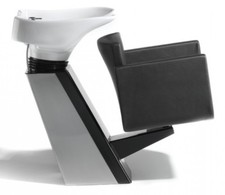 Kiela Waschbecken für Friseure Aquaplus U-Box Friseureinrichtung - Friseurstuhl 