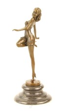 Bronzefigur weiblicher akt - weiblicher,