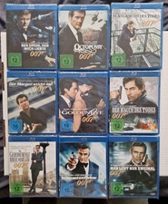 9x James Bond 007 Blu Ray