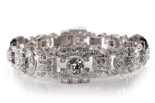 Armband 232 Diamanten 10,45 ct. Platin  IGI Gutachten [BRORS 19159]