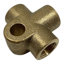 Bremse Bremsleitung Bremsverteiler Messing Verteiler T Stück VW Bus T2 T3