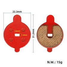 Bremsbeläge E-Bike Teile KQ2