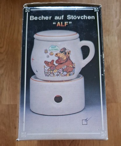 Alf becher auf stövchen echt - auf,