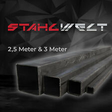 Quadratrohr 2,5 m 3 m Vierkantrohr Stahlrohr Hohlprofil Stahl Vierkant 3 Meter