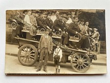 orig. Foto AK um 1920 München Auto Automobil Oldtimer Bus