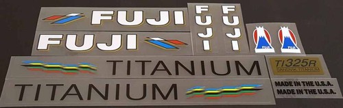 Fuji decal set fahrrad - fuji,