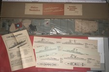 Holzbaukasten Flotten Baukasten, Bayr. Ostmark 1938, in OVP ungeöffnet, Rarität