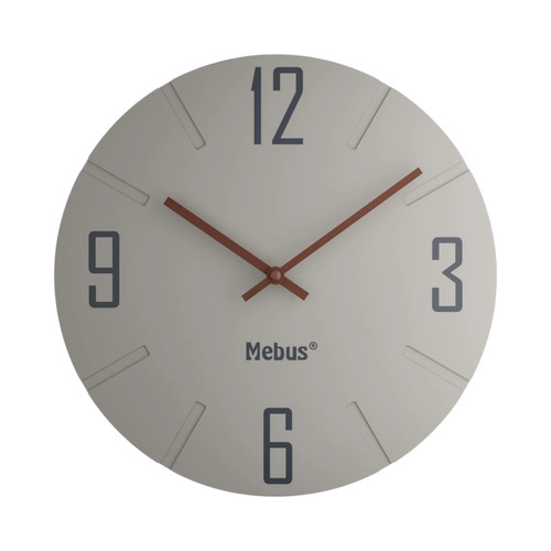 Mebus wanduhr quarz leise - mebus,