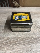 Alte Blechdose Reemtsma Cigaretten Senoussi Vintage 50er Jahre (B86)