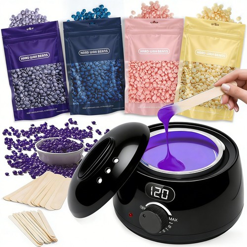 Waxing kit wax heater warmer - kit,
