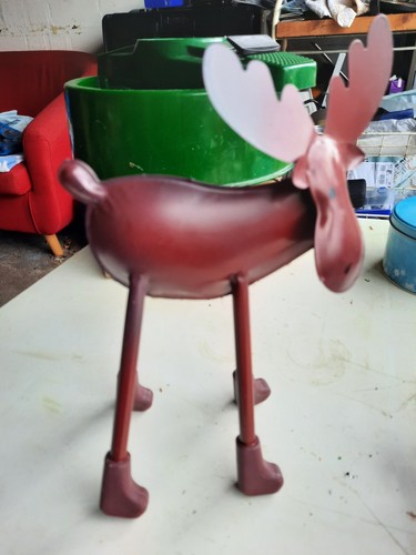 Elch aus blech - aus, 15x9x26