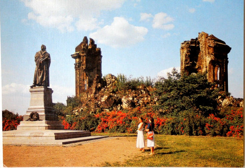 18078 postkarte dresden - 18078, ruine