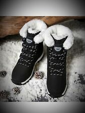 Schneestiefel Boots Damen 40 Warm Gefüttert Winterschuhe rutschfest Wasserdicht 