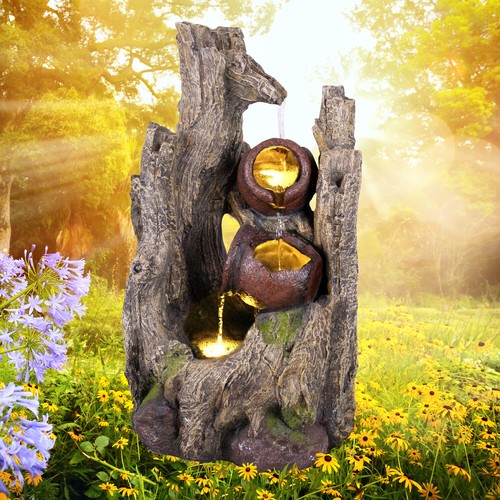 Gartenbrunnen spring brunnen - spring,