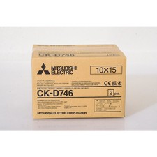 Mitsubishi CK-D746 Farbband - / Papier-Satz zum Color Printer CP-D - Fotopapier