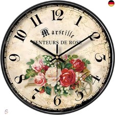 NUOVO 12 Zoll Garten Wanduhr