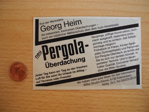 Reklame werbeanzeige - reklame,