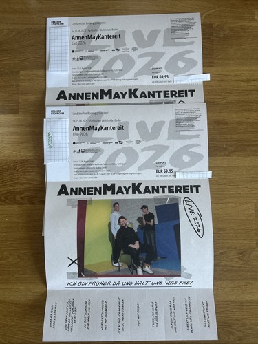 Tickets annenmaykantereit - 2,