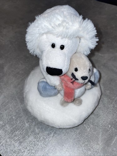Eisbär robbe auf kissen - +,