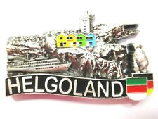 Helgoland Insel Magnet Metall