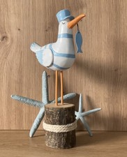 Deko Figur Aufsteller Möwe