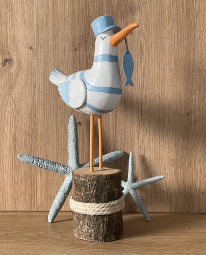 Deko figur aufsteller - deko, möwe