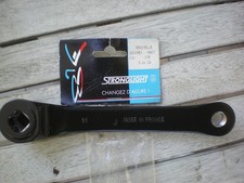 STRONGLIGHT Tretkurbel Alu Kurbelarm Kurbel links 170mm 4 Kant Made in France