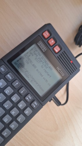 Psion 110 with power - with,