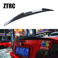 Carbon fiber trunk wing - carbon,