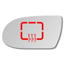 Spiegelglas Links Beheizbar