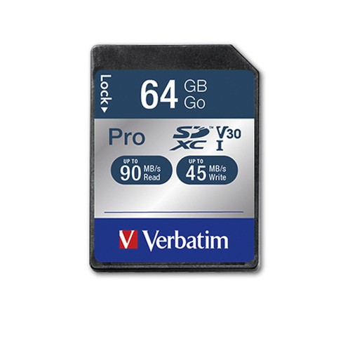 Verbatim pro r90 w45 - r90/w45, sdxc