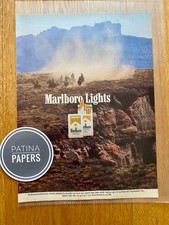 1991 Marlboro Lights Cowboy