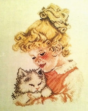 Stickpackung „Mädchen mit