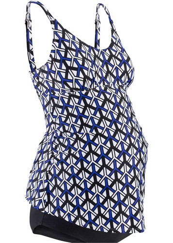 Tankini blau 42b damen - tankini,