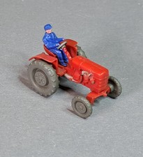 Wiking Fahr-Schlepper blaßrot LKR eingesetzt Zh kurz Räder hellgrau 1959-63