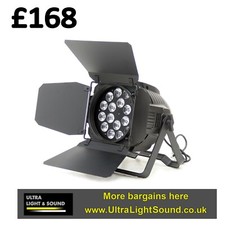 ULSheckle RGBWA+UV LED Par