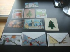 10 Weihnachtskarten/Postkarten