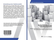 Entwicklung eines Tabellenmodells Fabian Zintgraf