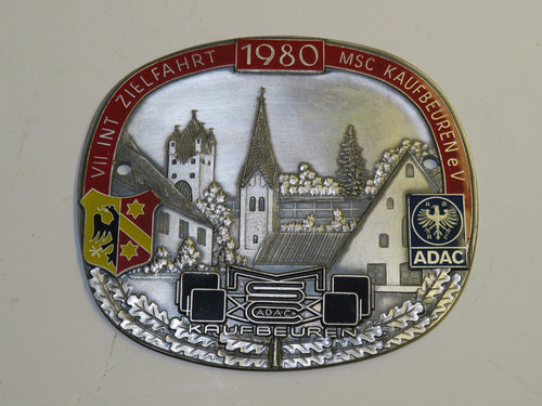 Oldtimer email plakette - email,
