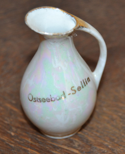 Andenken porzellan vase - porzellan,