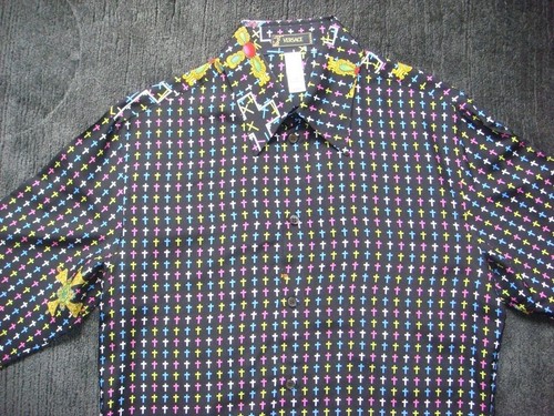 Versace seidenhemd silk - versace, seidenhemd+silk