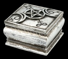 Alchemy Schatulle - Triple Moon - Fantasy Schmuckkästchen Box Deko