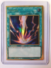 Raigeki MGED-EN038 Premium-Gold-Rare 1 Auflage YU-GI-OH Karte Englisch LP