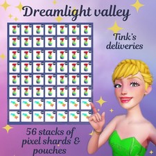 Dreamlight Valley Resources 💕 Pixel Shards And Pouches Pack