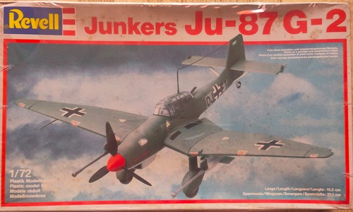Vintage revell junkers - junkers, ju-87